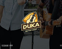 Duka Guitar Shop - Logo thương hiệu