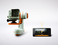 Remote controlled gimbal
