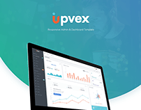 Upvex - Responsive Admin & Dashboard Template