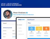 Main Admin Dashboard | UI/UX Design & Development