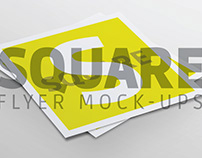 Square Flyer Mock-Ups