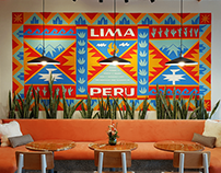 Lima Peru Mural for WeWork
