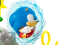 Sonic the Hedgehog figure development for Kidrobot