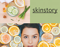 Skinstory - Skincare Webpage