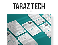 Taraz Technologies - Print Design