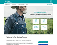 Agricultural Insurance Website Design