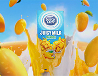 Dutch Lady Juicy Milk | Mango-Go Gold