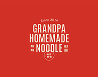 Grandpa Homemade Noodle 。Branding design