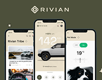 Rivian Commute App | UX/UI Design