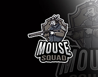 Mouse Squad Esport Logo Template