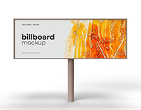 Billboard free mockup
