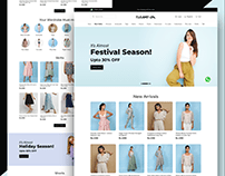 eCommerce fashion online store minimal design