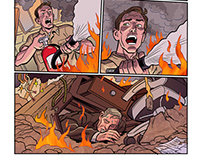 Comic Art for "The Doctor Saves the Day"