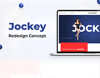 Jockey Website Redesign Concept
