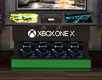 Retail Displays: Xbox One X / Samsung Gaming Demo