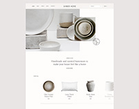 Amber Home | Minimal Homeware Branding & Web Design