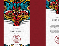 70F Koffie – Civet – Packaging Design