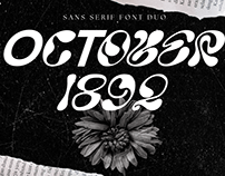 Free Font - October 1892 Font