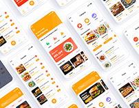 Nosh Food Delivery Mobile App UI