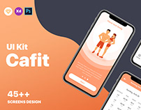 Cafit Workout UI Kit