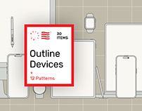 Outline Device Mockups