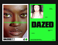 DAZED — magazine redesign concept