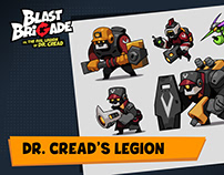 Blast Brigade: Dr. Cread's legion