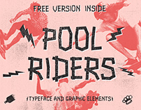 Pool Riders - Free Font Included