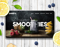 WEB DESIGN - Smoothie Bar Branding