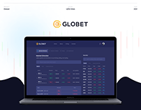 Globet - Crypto Web UI/UX Design