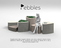 Pebbles - daugiafunkcinės saugojimo dėžutės