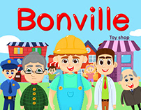 “Bonville” character design concept project