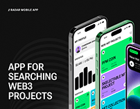 RADAR - Web3 projects aggregator mobile app