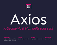 Axios Font Family