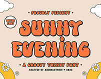 Free Sunny Evening - Display Font