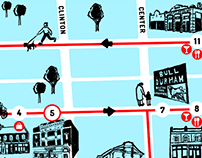 Uptown Stroll: Landmark Map & Guide