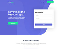 Soft Co. - Digital Agency Website UI
