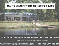 Maine Waterfront Homes for sale