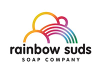 Rainbow Suds identity