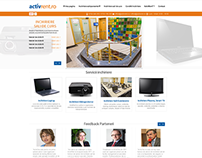 Activrent.ro Website design
