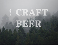 Design website of craft beer