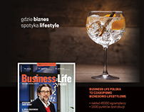 Magazine Advertisement Business Life Polska