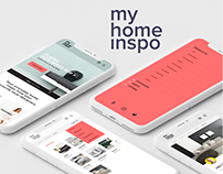 my home inspo app design