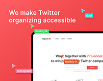 Organiz. A platform for progressive campaigns.