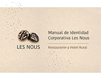 Manual de identidad corporativa Les Nous