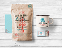 Identity for the coffee shop Coffee Station