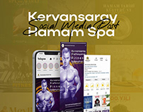 Kervansaray Hamam-Spa Social Media Post Desing