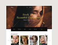 Beau - Salon Booking Web Design