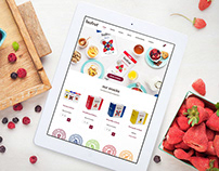 Fruit Snacks Ecommerce Website Design Case Study
