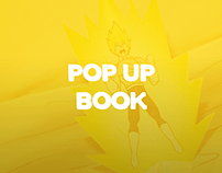 Pop Up Book - Vegeta's Transformation